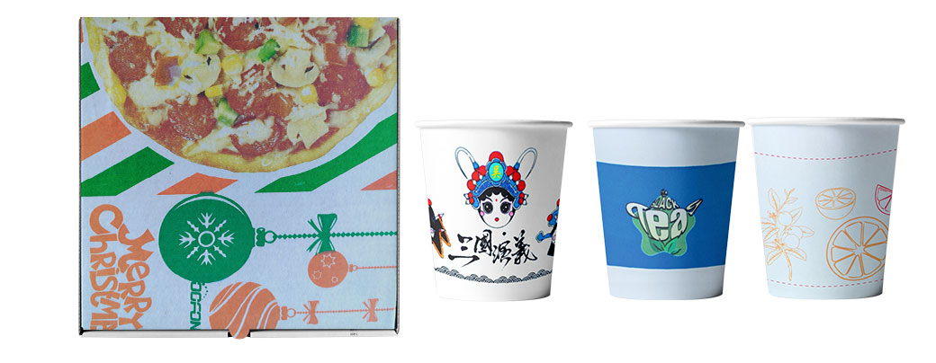 digital printer for paper cup and pizza box