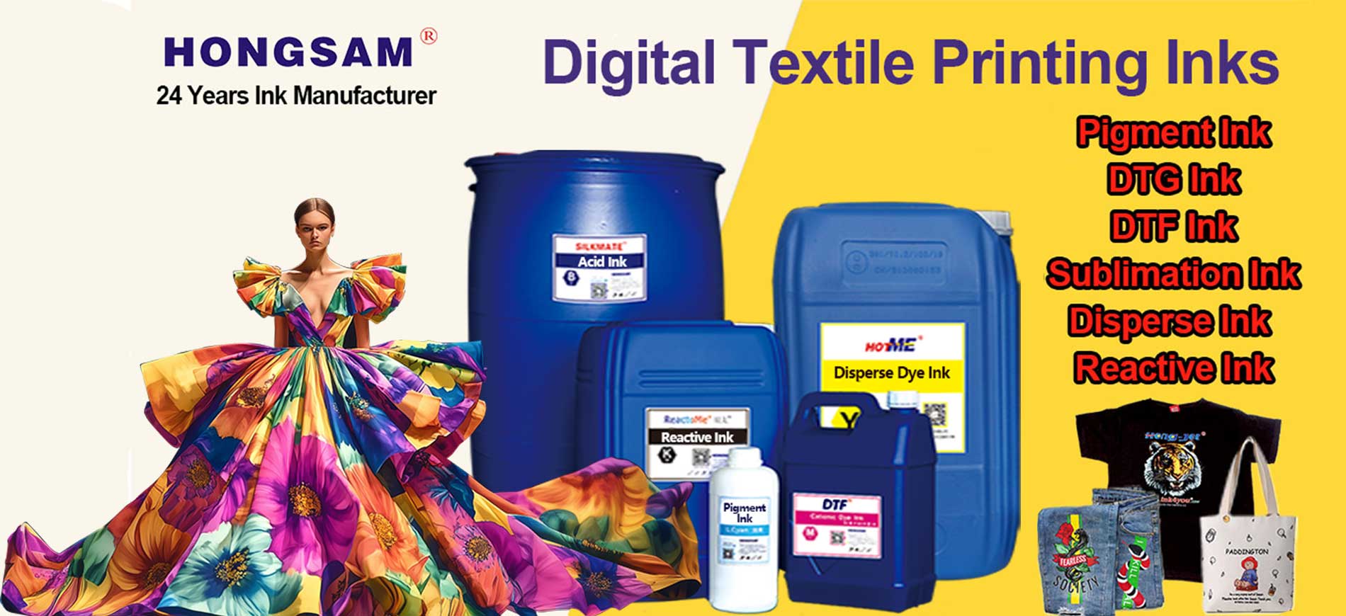 Digital TEXTILE PRINTING INKS