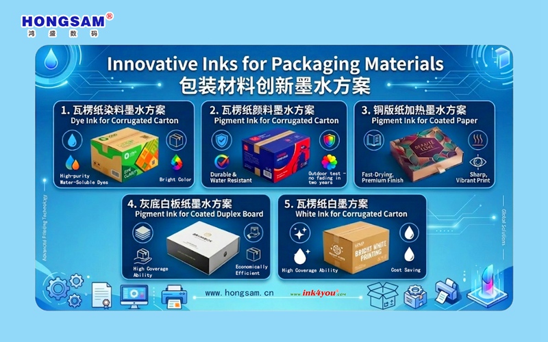 HONGSAM Corrugated Cardboard Printing Inks