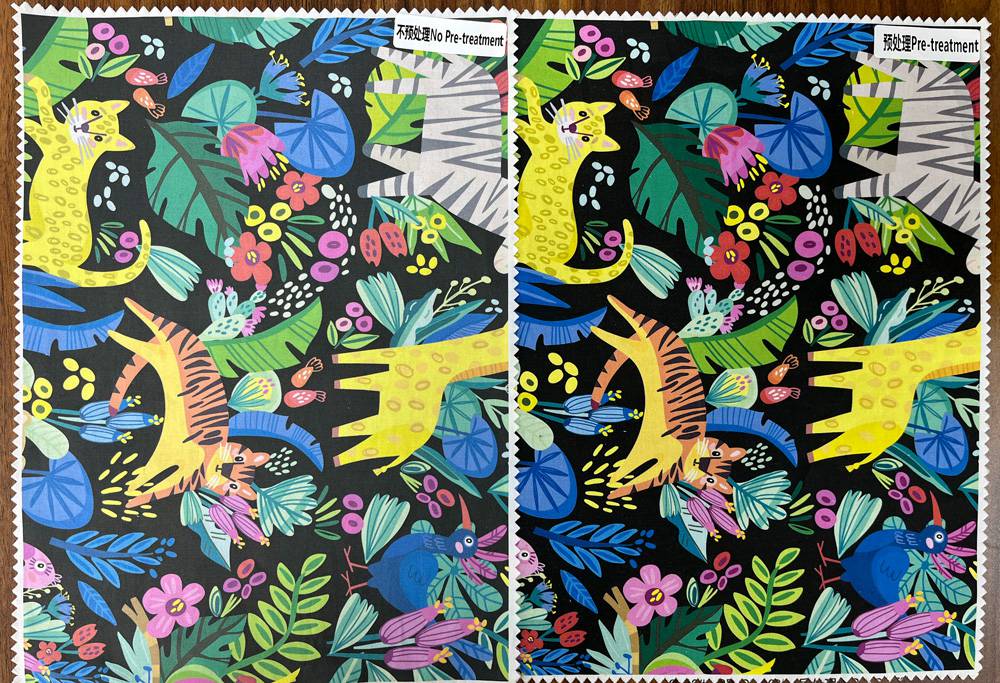 Pre-treatment fluid for textile pigment ink