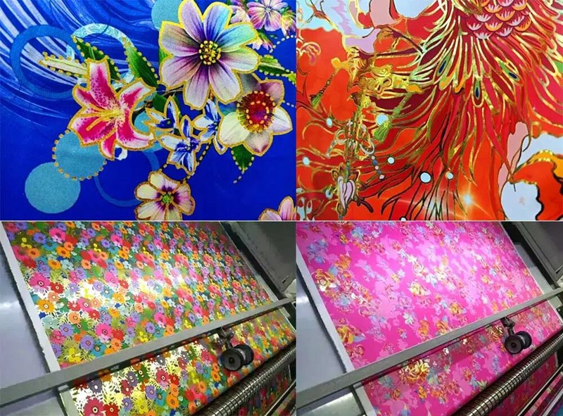 Samples of Hong-Jet&reg; Digital printing and Foil Stamping Solution