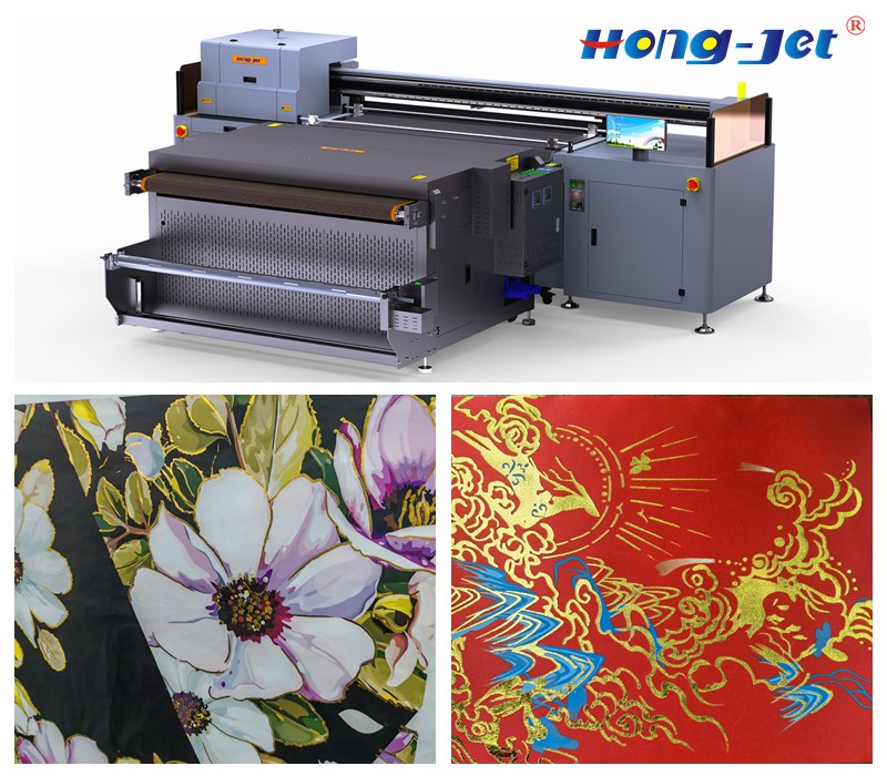 Digital Foil Stamping on Polyester Fabric